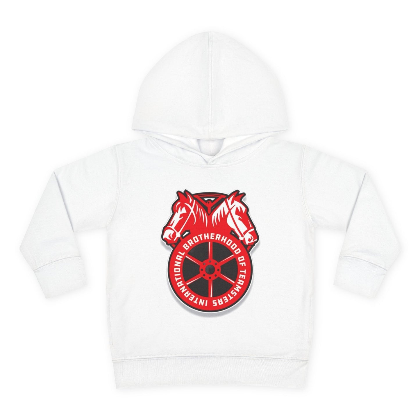 Toddler Fleece Hoodie - Brotherhood of Horses Design